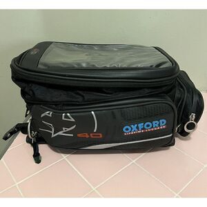 Oxford Lifetime X40 Tankbag Motorcycle Magnetic Tank Bag 40L